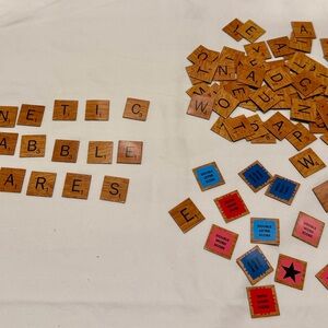 Magnetic Letter Tiles